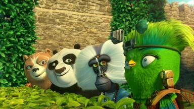 Kung Fu Panda: El Guerrero Dragón 3x4